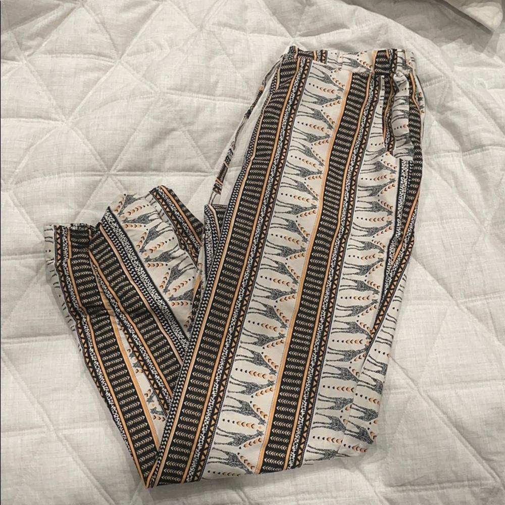 Patterned Pants